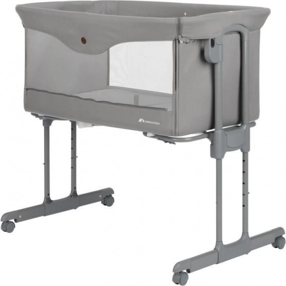 BEBECONFORT AMARA, Cododo, pliant, 2 en 1, Berceau confortable,matelas rembourré, 4 roues, pliage rapide, 0-6mois,0 a 9kg