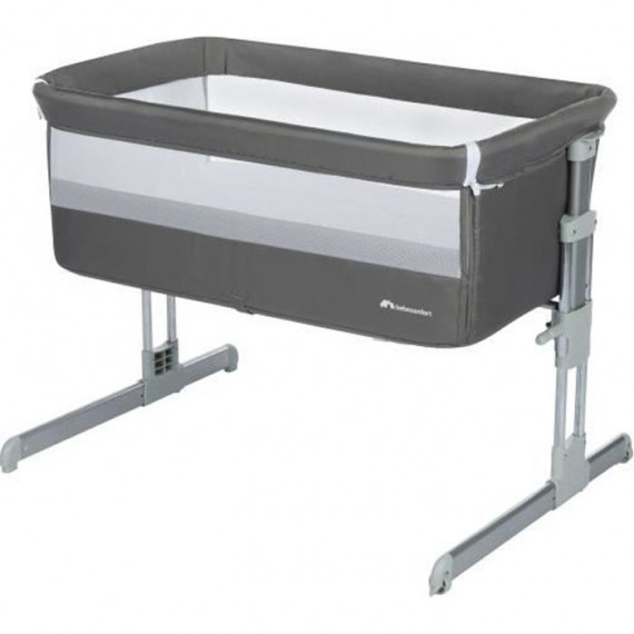 BEBECONFORT CALIDOO lit cododo, berceau bébé, lit bébé, de la naissance jusqu'a 9 kg, Tinted gray