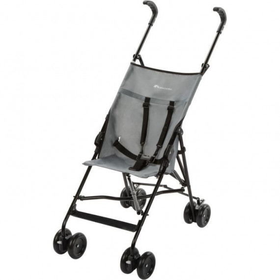 BEBECONFORT Poussette canne ultra compacte PEPS, 4 roues, de 6 mois jusqu'a 3 ans environ (15kg), Shadow Block