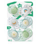 Sucette de nuit - TOMMEE TIPPEE - 18-36 mois - Lot de 6 sucettes phosphorescentes avec capsule de stérilisation réutilisable