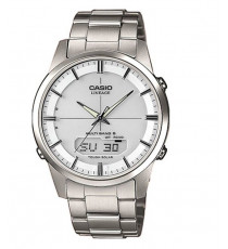 CASIO Montre solaire radio pilotée - Lineage Wave Ceptor - Blanc - Titane