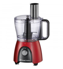 Robot culinaire - RUSSEL HOBBS - Desire Red - 600 W - 2 vitesses + pulse - Rouge