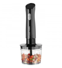 Mixeur plongeant - RUSSEL HOBBS - Desire Matte Charcoal -  500 W - 2 vitesses + Pulse - Noir