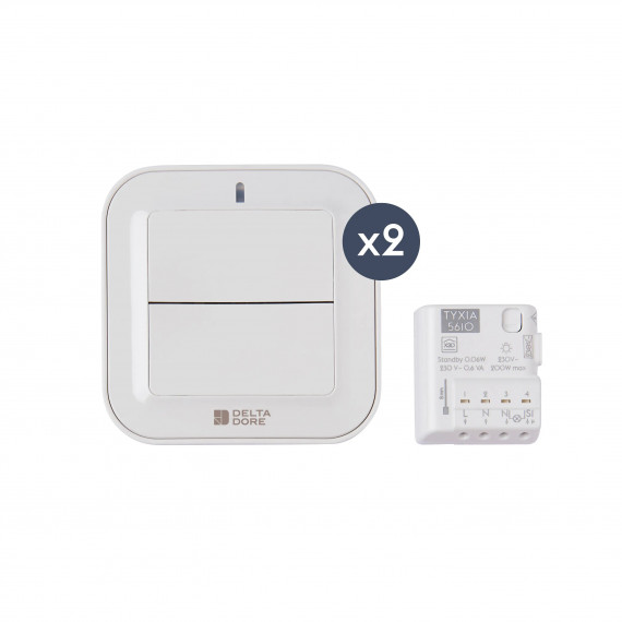 PACK TYXIA 611 CREATION D'UN CIRCUIT D'ECLAIRAGE VA-ET-VIENT SANS FIL