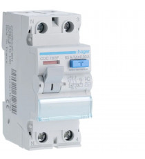 INTERRUPTEUR DIFFERENTIEL 2P 6 3A 30MA TYPE AC