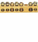 BARRETTE/SOCLE 49MM 3X16-4X10M M