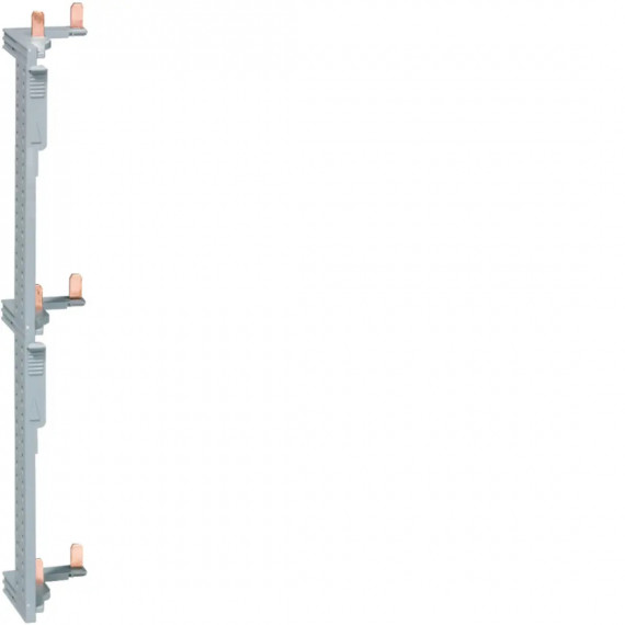 BARRE ALIMENTATION DES INTERRUPTEURS DIFF. POUR COFFRET 3 RANGEES ENTRAXE 125MM