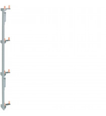 BARRE ALIMENTATION DES INTERRUPTEURS DIFF. POUR COFFRET 4 RANGEES ENTRAXE 125MM