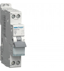 DISJONCTEUR 1P+N 3KA C-20A 1 MODULE