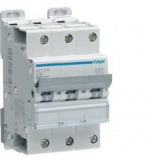 DISJONCTEUR 3P 6-10KA COURBE C - 16A 3 MODULES