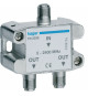 REPARTITEUR TV HERTZIEN/SATELL ITE 2 SORTIES COAX 5-2400MHZ