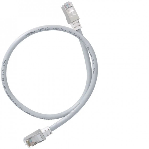CORDON BRASSAGE RJ45/RJ45 GRAD E 3 L0.50M