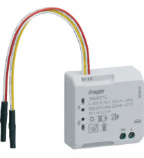 *1 SORTIE ECLAIRAGE VARIATEUR TOUTES CHARGES 2 FILS + 2 ENTREES KNX RADIO