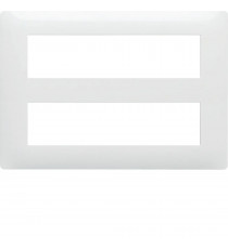 ESSENSYA PLAQUE 16MODULES SYST O BLANC