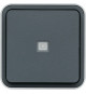 CUBYKO INTERRUPTEUR VA&VIENT T EMOIN+NEUTRE SAILLIE GRIS IP55
