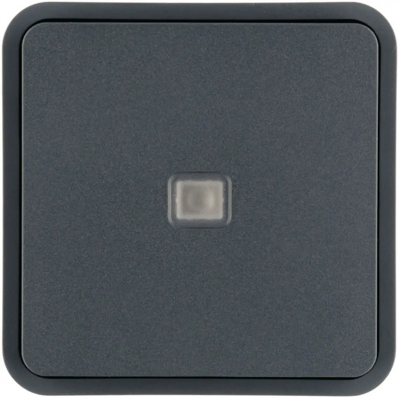 *CUBYKO 1 TOUCHE KNX A VOYANT COLORIS GRIS