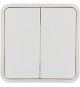 *CUBYKO 2 TOUCHES KNX COLORIS BLANC