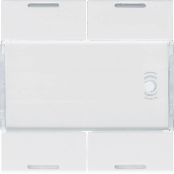 *ENJOLIVEUR 4 BOUTONS POUSSOIRS KNX GALLERY LED PURE