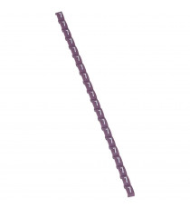 Repère Duplix conforme code couleur international - chiffre 7 sur fond violet