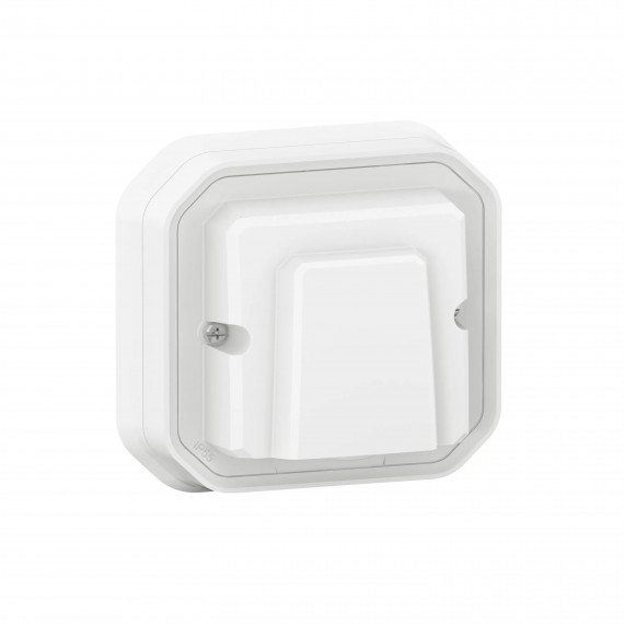 Sortie de câble 16A Plexo complet encastré blanc