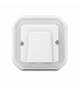 Sortie de câble 16A Plexo complet encastré blanc
