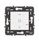Interrupteur pour volet roulant connecté Mosaic with Netatmo sans plaque blanc