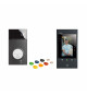 Kit portier connecté Classe 300EOS with Netatmo noir 5" platine Linea 3000 noire