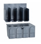 Compact INS100 à 160 - cache-borne long - 3P/4P - lot de 2