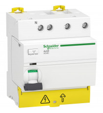 Acti9 iIG40 - Inter. diff tête de groupe - 3P+N - 40A - 30mA - Type AC