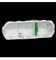 Multifix - boîte encastrement - 3 postes - Ø67mm - P40mm - entraxe 71mm