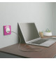 Odace - prise USB double - type A+C - blanc - 5 Vcc - 2
