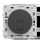Odace - prise RJ45 cat.6 UTP - grade 1 à 2 (tél. + info.) - à vis - anthracite