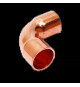 COUDE PRESSION CUIVRE GRAND RAYON 90 FF 5002 35