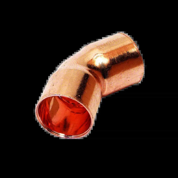 COUDE PRESSION CUIVRE GRAND RAYON 45 FF 5041 32