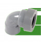 COUDE A JOINT PVC NICOLL 87