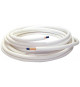 TUBE CUIVRE FRIGO ISOLE M1 1/4 X 0.8 EN LONGEUR DE 25M