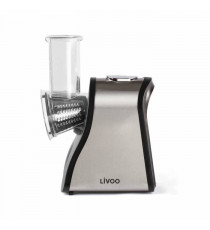 LIVOO DOP192 Râpe électrique multifonctions - Noir et gris