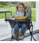Assiette ventouse - THERMOBABY - Silicone - Jaune Miel - Compartimentée et antidérapante