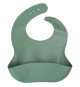 LOT DE 2 BAVOIRS SILICONE 1 VERT CACTUS + 1 JAUNE MIEL