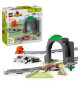 LEGO DUPLO Ma ville 10425 Set d'extension : Les rails et le tunnel du train - Jouet enfant