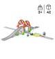 LEGO DUPLO Ma ville 10426 Set d'extension : Les rails et le pont du train - Jouets d'éveil