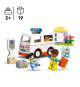 LEGO DUPLO 10447 L'ambulance et le chauffeur - Jouet interactif pour les enfants des 2 ans