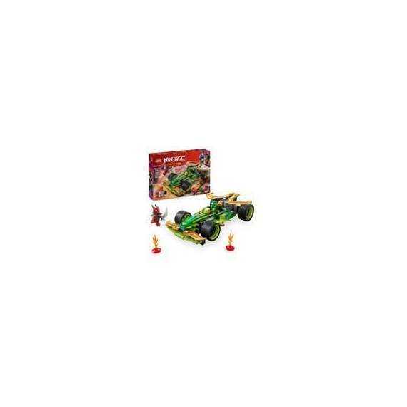 LEGO NINJAGO 71828 La voiture de course a rétrofriction de Lloyd - Jouet de construction