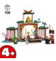 LEGO NINJAGO 71831 Le temple de Spinjitzu des Ninjas - Jouet dragon pour enfants des 4 ans