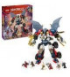 LEGO NINJAGO 71834 Le robot ultra combo de Zane - Jeu de construction 4-en-1 des 9 ans