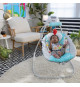 BABY EINSTEIN Balancelle Ocean Explorers, légere et compacte, siege pivotant a 180°, jouets inclus, modele Curious Comfort