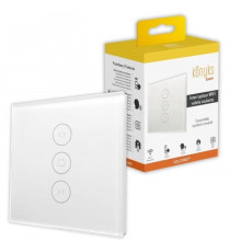 Interrupteur Wi-Fi+BT pour volets roulants, Rétroéclairage contrôlable - Konyks Vollo Max 3