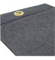 Brise-vue - NATURE -  1 x 3 m - Occultant 5/5 - HDPE 350 g/m² - Anthracite