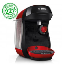 Machine a café multi-boissons - BOSCH - TASSIMO - T10 Happy rouge - 1400 W