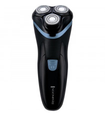 Rasoir rotatif sans fil - REMINGTON - R1000 - 3 lames Dual Track - Tondeuse escamotable - Autonomie 30 min - LED